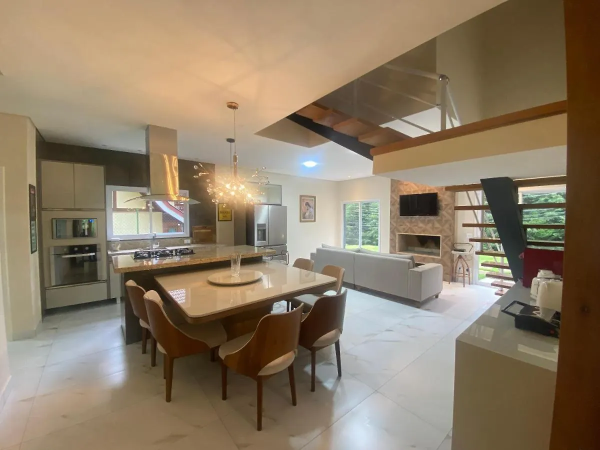 Hostyn Casa Manancial -4 Suites E Natureza Proxima Ao Capivari Campos do Jordao